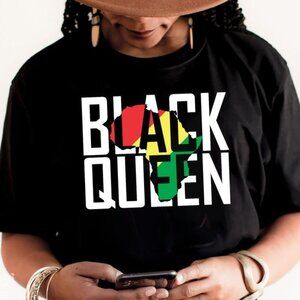 Black Queen Shirt, Black Woman Shirt, African American Shirt , Black History Tee